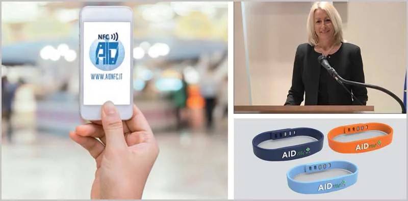 AIDme, il bracciale salvavita che si legge con lo smartphone