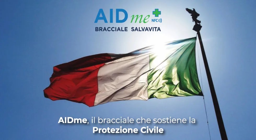 ANSA: AIDme, il bracciale che sostiene la Protezione Civile