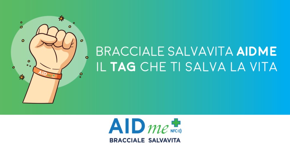 Bracciale Salvavita AIDme: il TAG che ti salva la vita