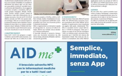 La Repubblica Centro Italia parla di noi. Ecco l’articolo dedicato al bracciale AIDme: