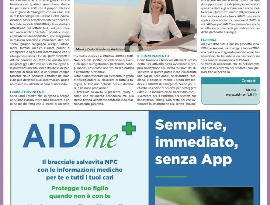 La Repubblica Centro Italia parla di noi. Ecco l’articolo dedicato al bracciale AIDme: