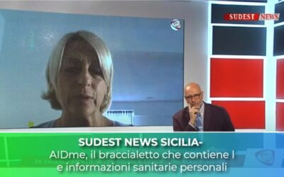 SUDEST NEWS SICILIA – AIDme, il braccialetto che contiene l e informazioni sanitarie personali