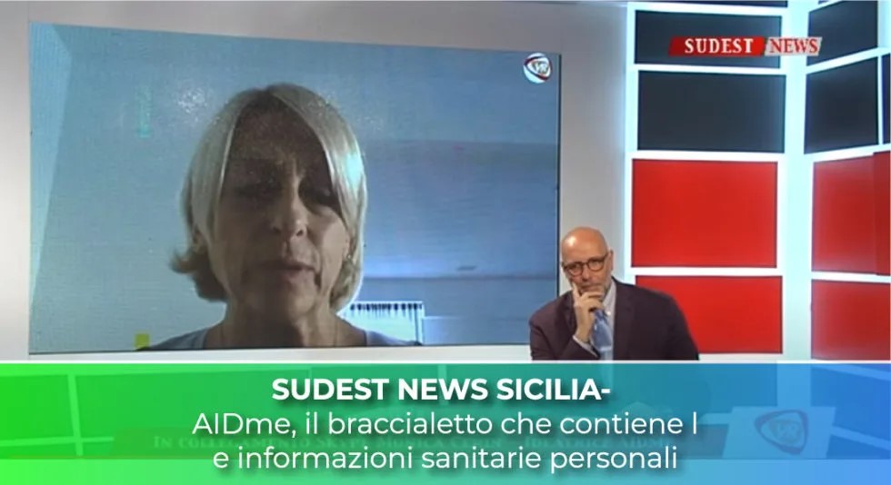 SUDEST NEWS SICILIA – AIDme, il braccialetto che contiene l e informazioni sanitarie personali