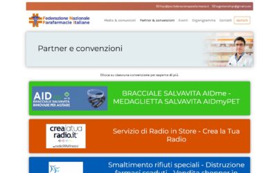 Per AIDme e AIDmyPET la convenzione con la Federazione Nazionale Parafarmacie Italiane